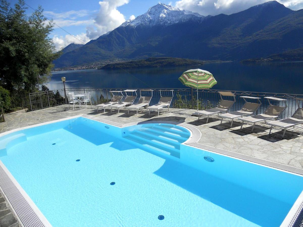 Wonderful Flat With Swimming Pool Lift And Garden Appartement Gravedona Buitenkant foto